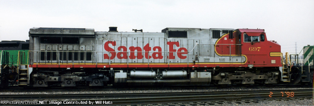 Santa Fe C44-9W 697